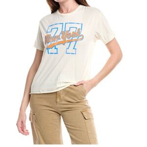 Original Retro Brand Cream Tee with New York Graphic